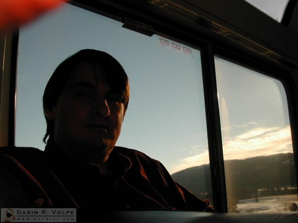 Me on the Empire Builder -2005