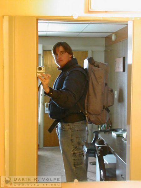 Me In My Motel, Glasgow, Montana - 2005