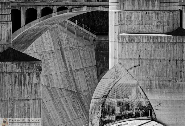 "Concrete Forms" [Hoover Dam Arizona Spillway in Arizona]