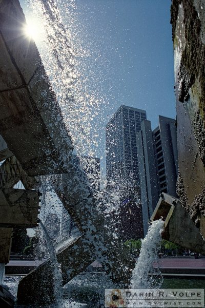 "Plumbing Problems" [Vaillancourt Fountain in San Francisco, California]
